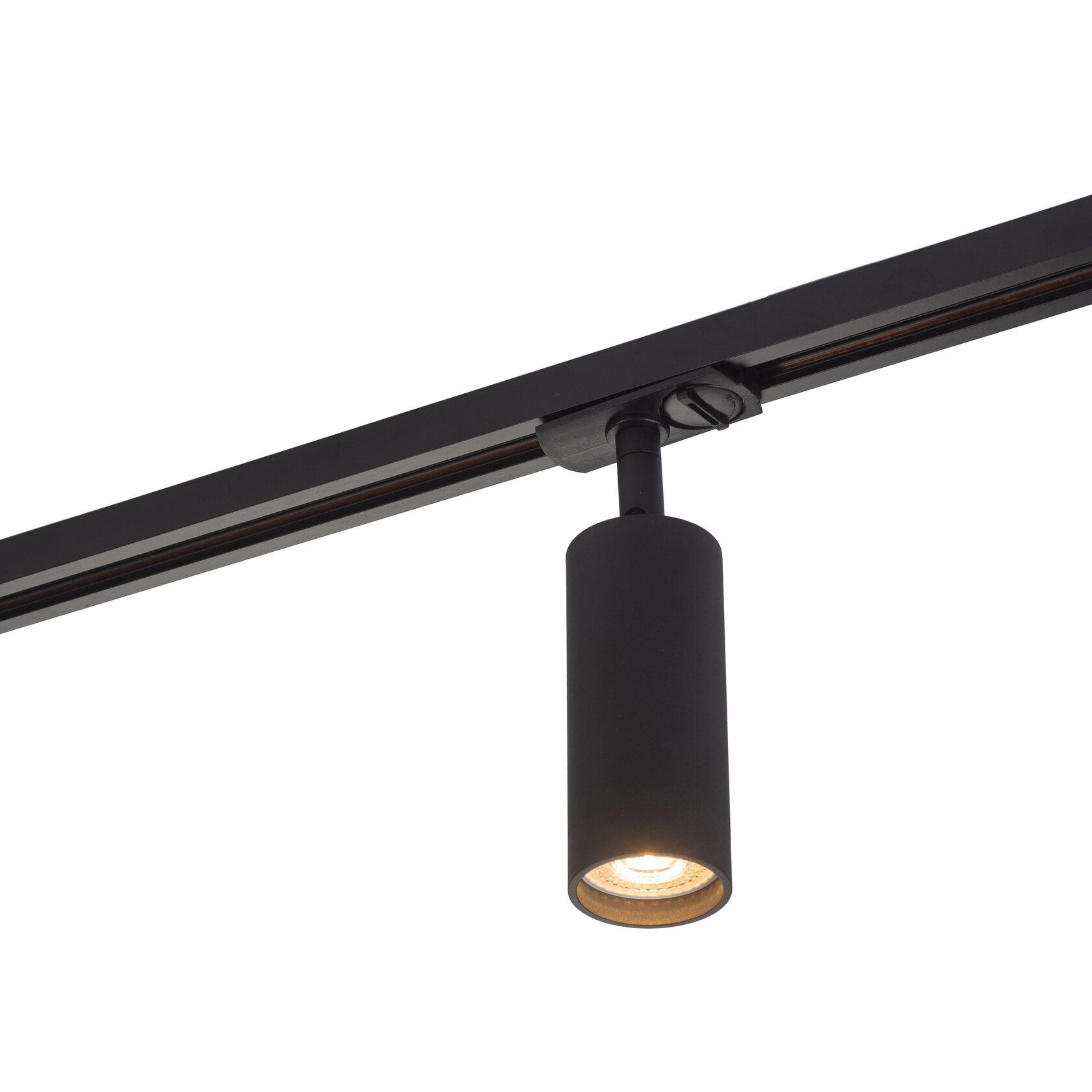 DK6202-BK Трековый светильник IP 20, 15 Вт, GU10, черный, алюминий