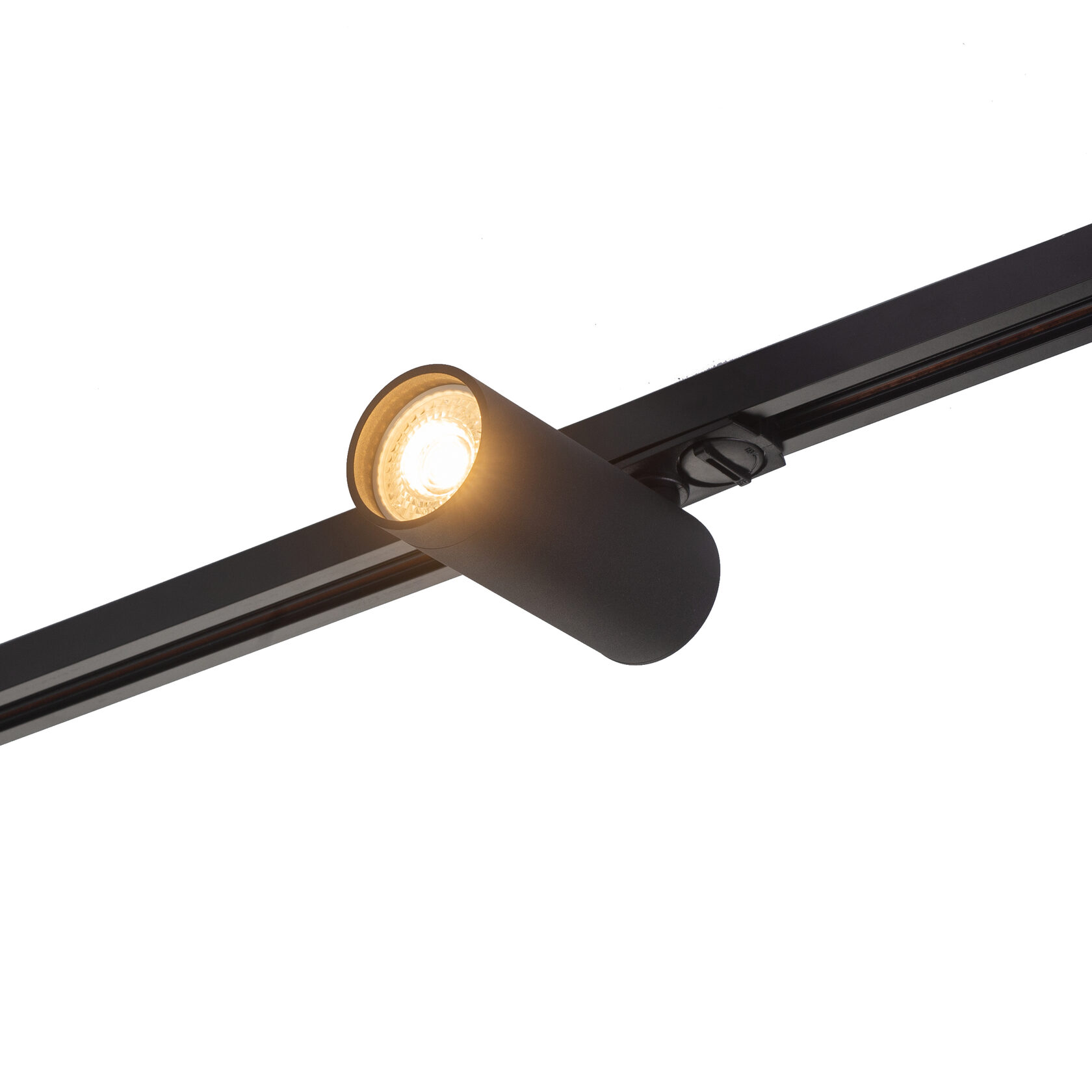 DK6202-BK Трековый светильник IP 20, 15 Вт, GU10, черный, алюминий