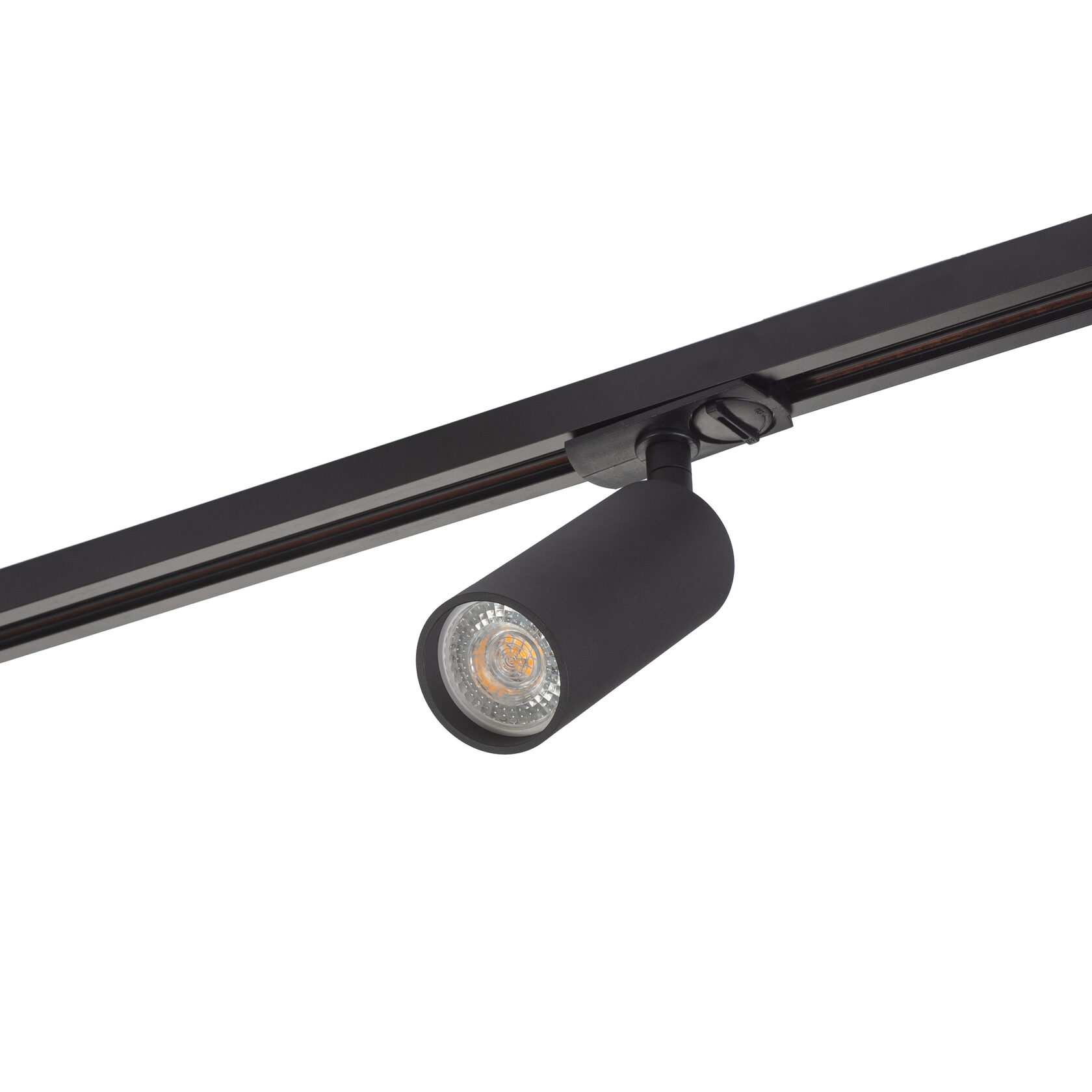 DK6202-BK Трековый светильник IP 20, 15 Вт, GU10, черный, алюминий