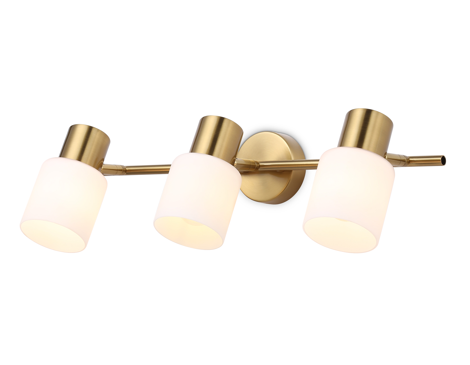 TR3972/3 BS/FR латунь/белый матовый E27*3 max 40W 460*80*140