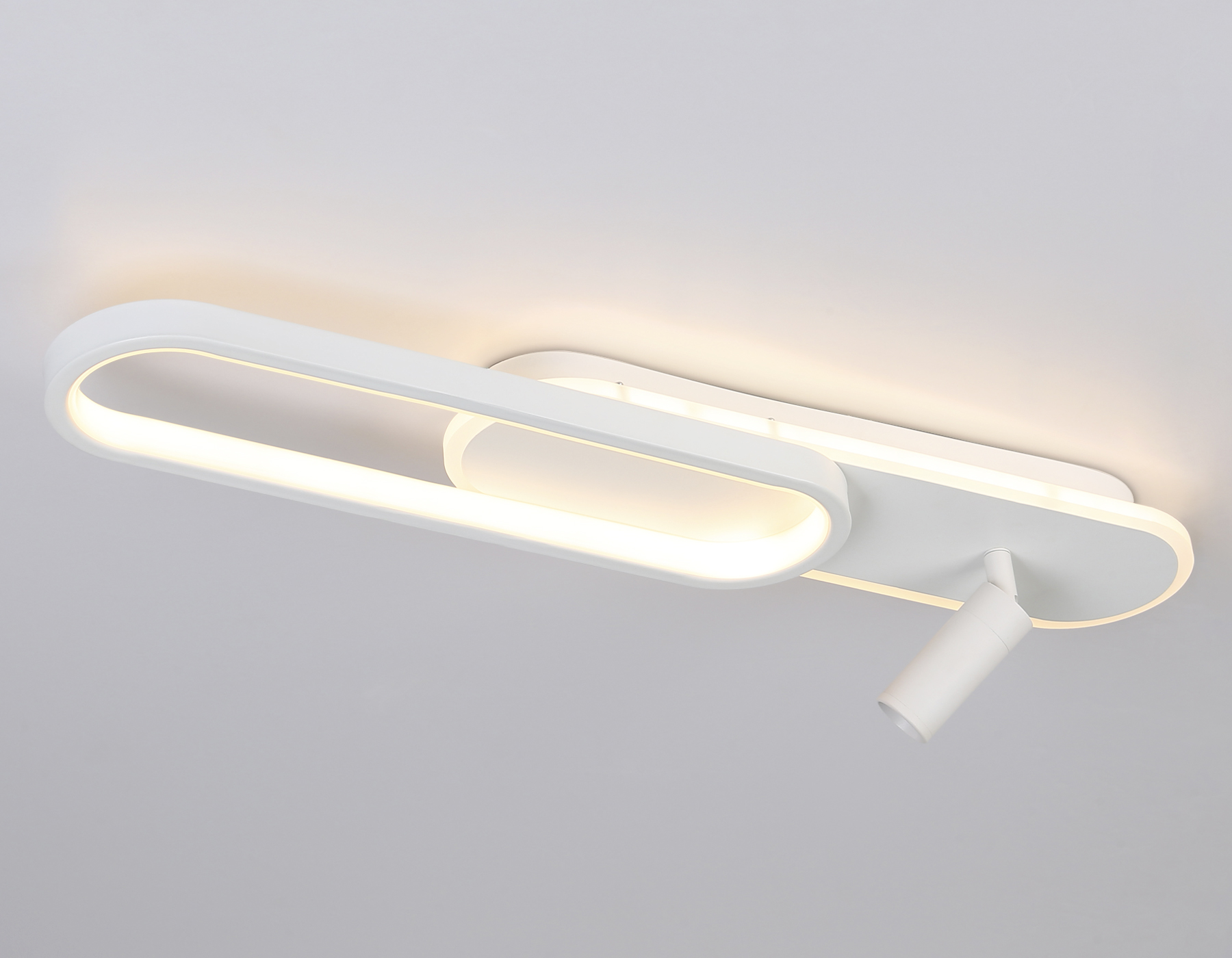 FL5108/2+1 WH белый 53W 3000K/4200K/6400K+4200K 600*120*110 (ПДУ ИК)