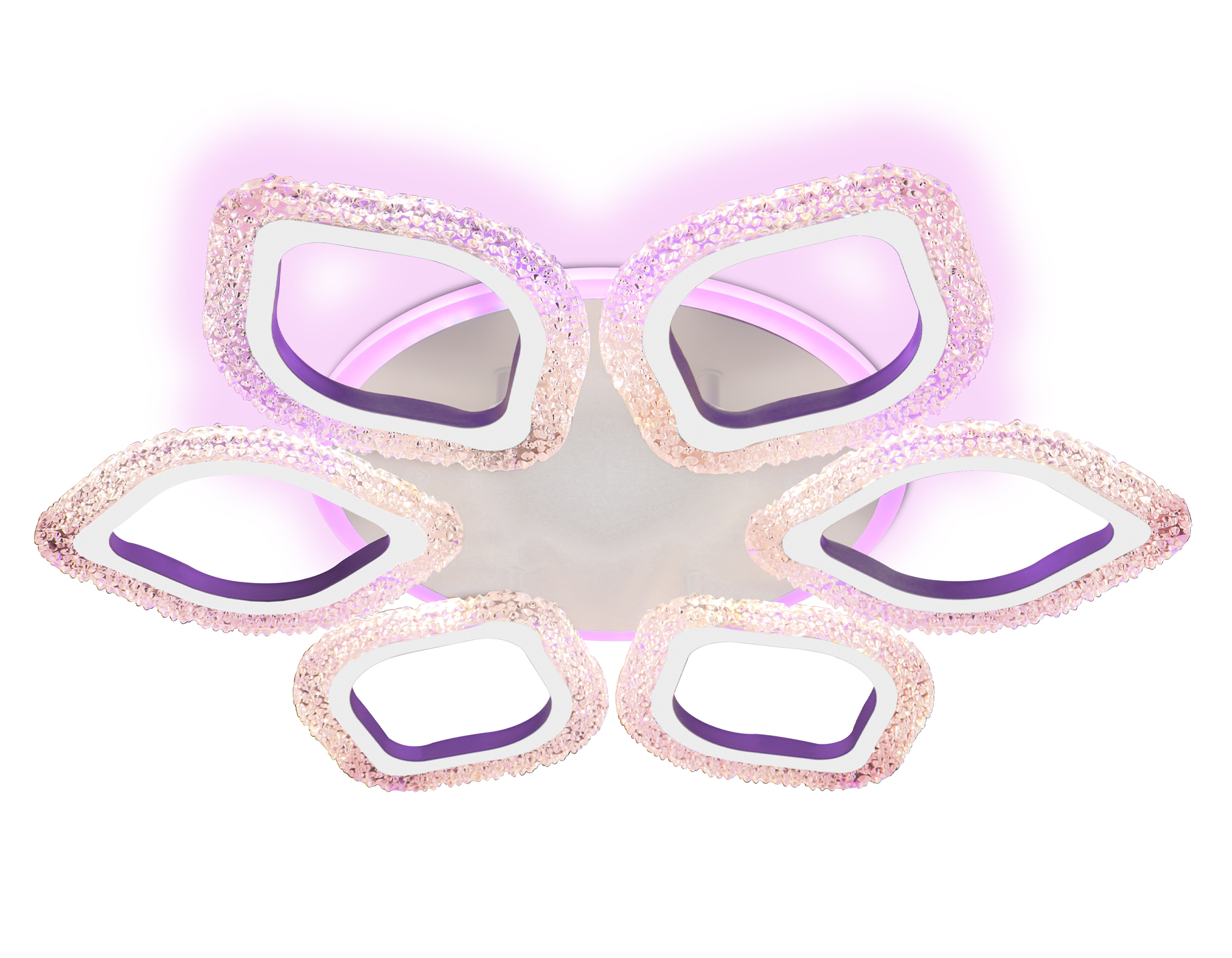 FA4503/6 WH белый 90W 3000K+BL/4200K+PU/3000K+6400K D560*75 (ПДУ ИК)