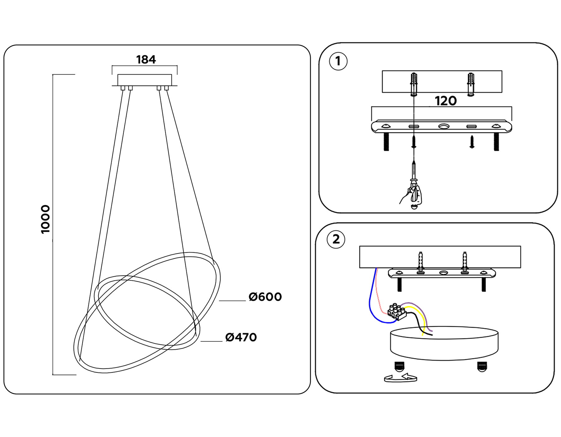 FA615 WH белый 90W D600*1000 (ПДУ РАДИО 2.4)