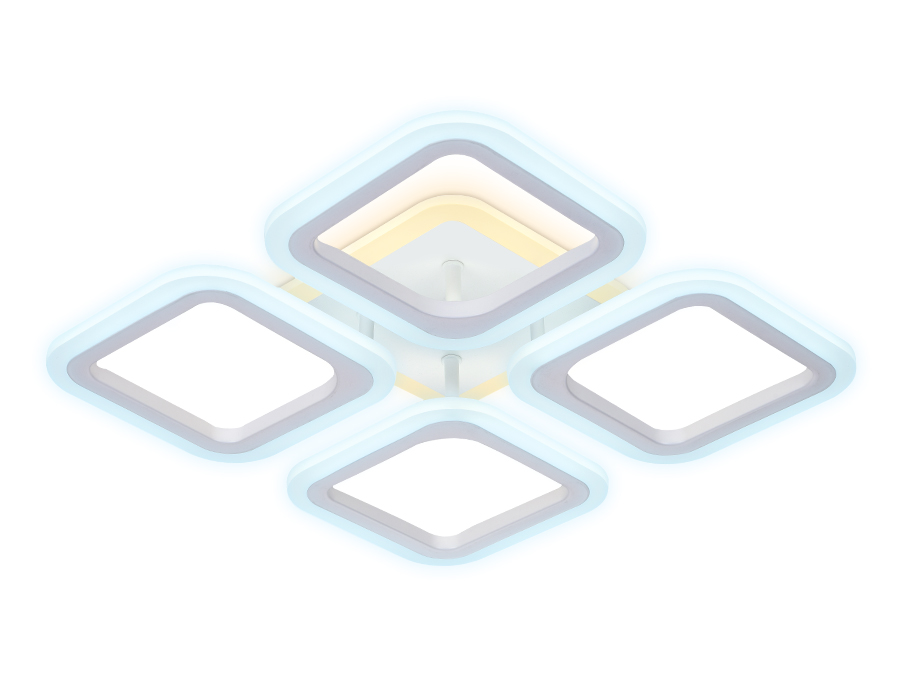 FA441/4 WH белый 72W 520*520*80 (ПДУ РАДИО 2.4G)