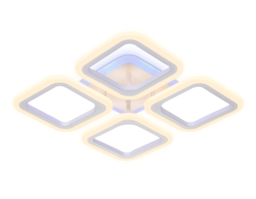 FA441/4 WH белый 72W 520*520*80 (ПДУ РАДИО 2.4G)