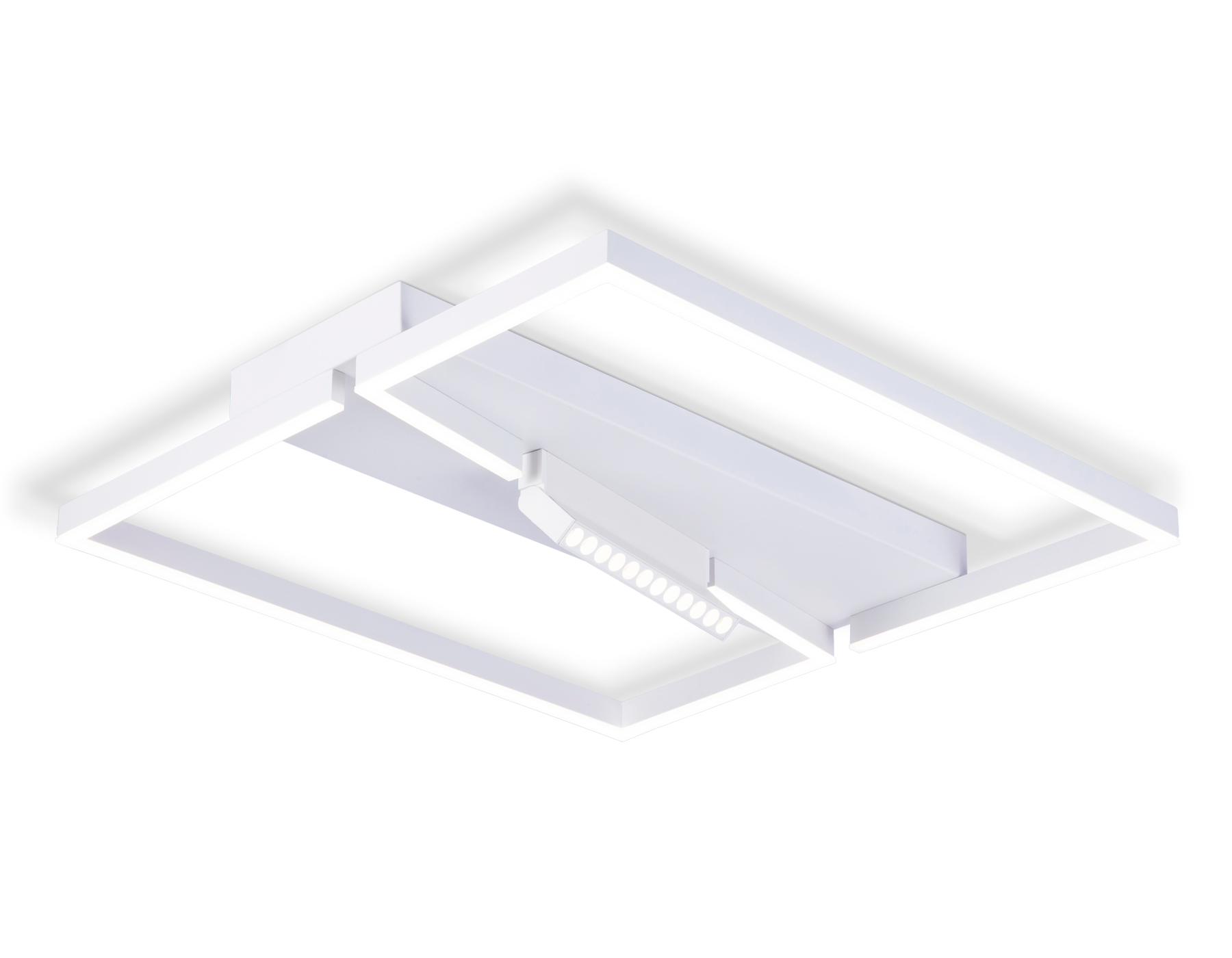 FL51465/1+1 WH белый 85W 3000K-6400K+4200K 600*600*110 (ПДУ РАДИО 2.4G)