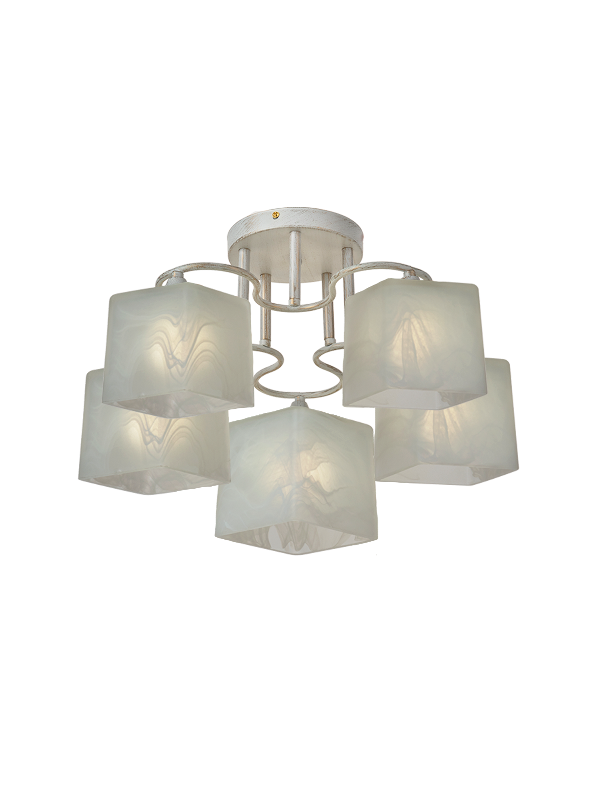 Потолочная люстра SL4297-5 WT+GD 000019538