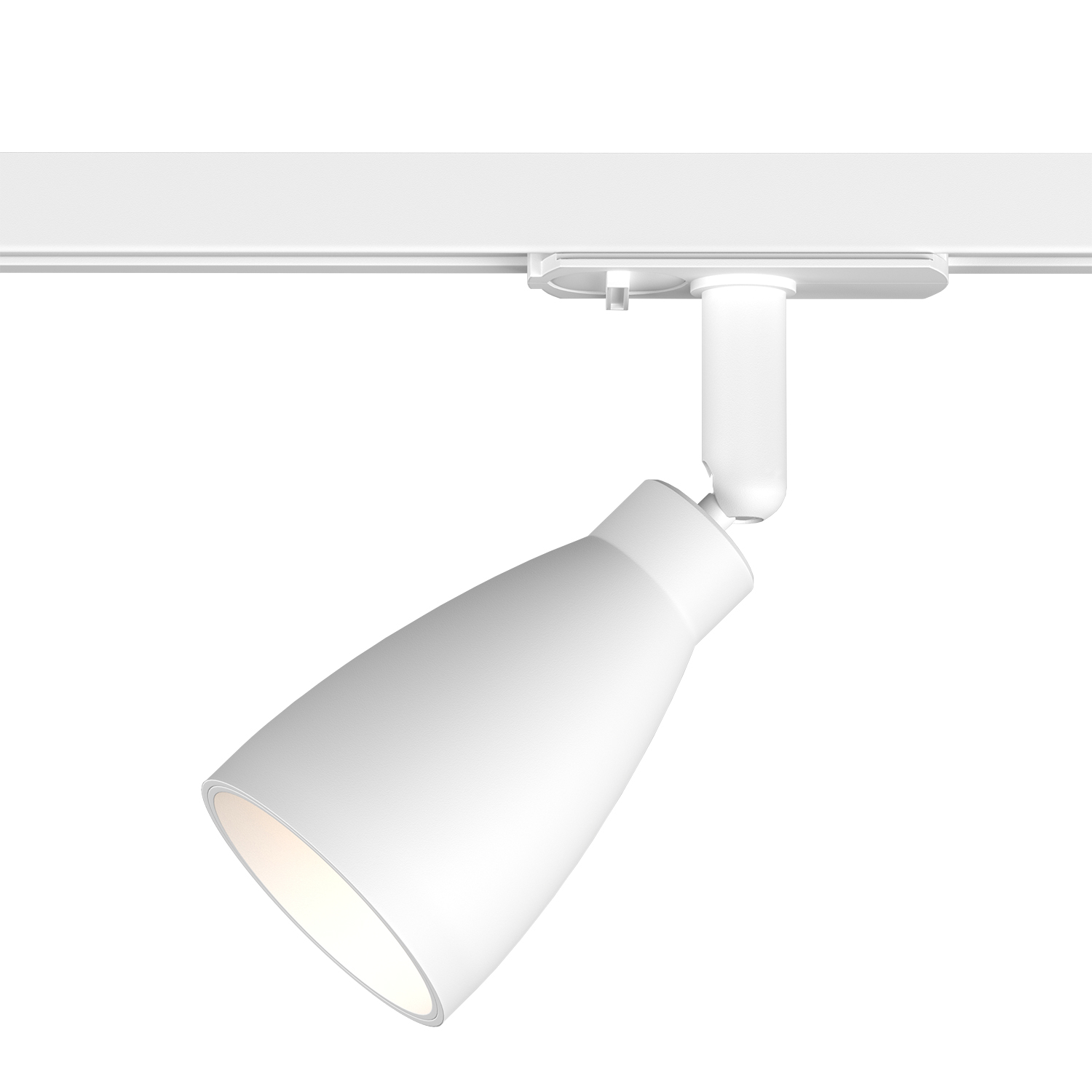 DK6050-WH Трековый светильник IP 20, 15 Вт, GU10, белый, алюминий, пластик