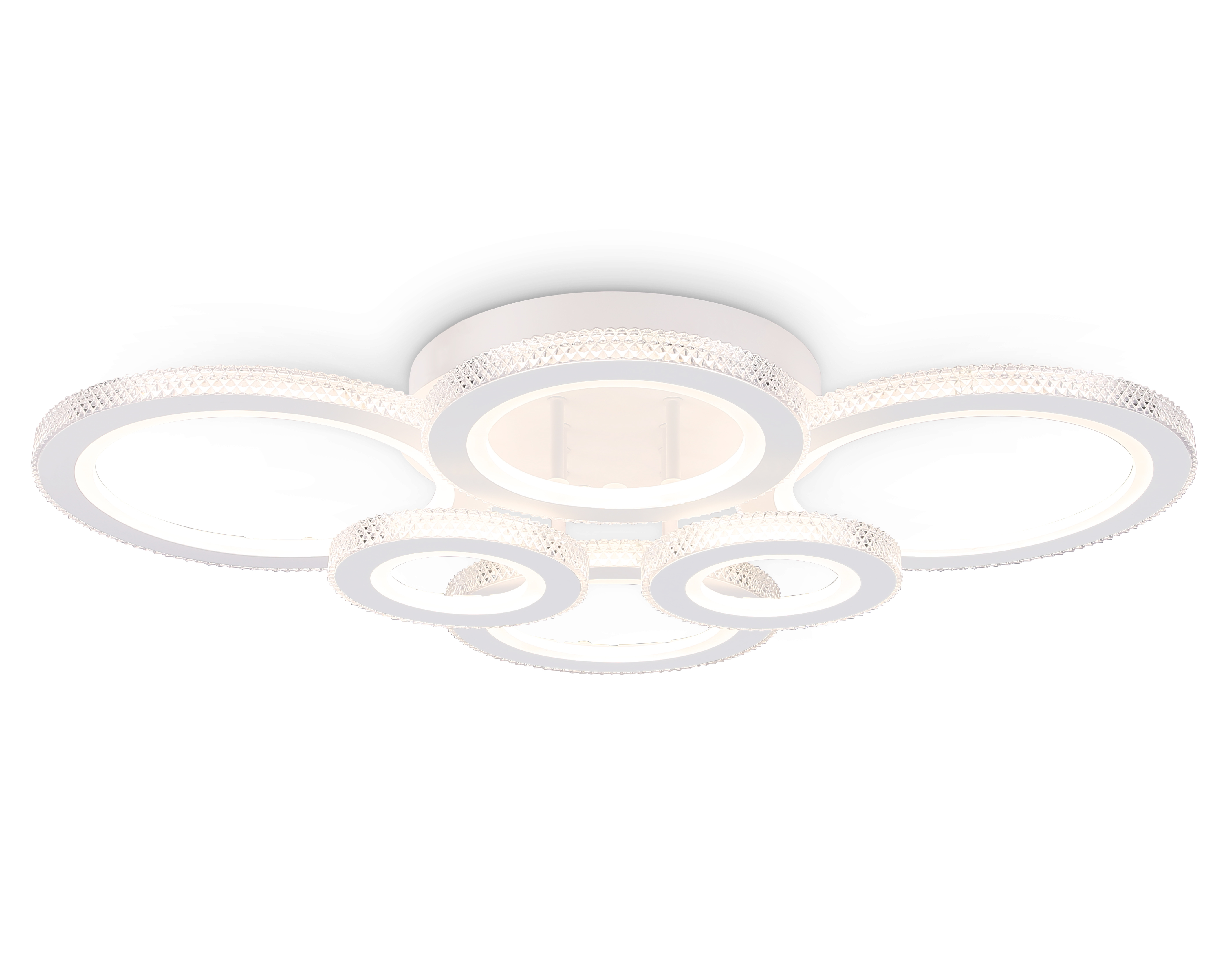 FA8874/4+2 WH белый 3000K-6400K 76W 800*570*165 (ПДУ ИК)