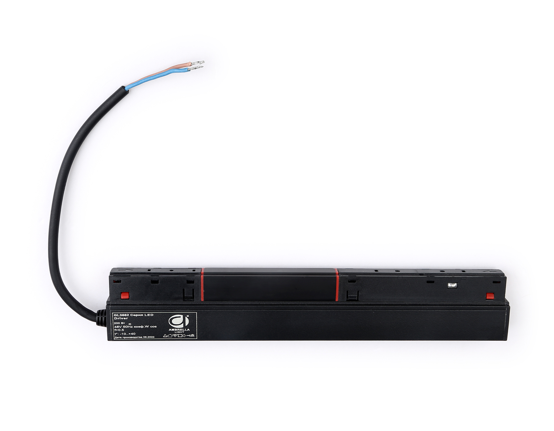 GL3662 BK черный блок блок питания внутренний IP20 200W 48V 260*45*23