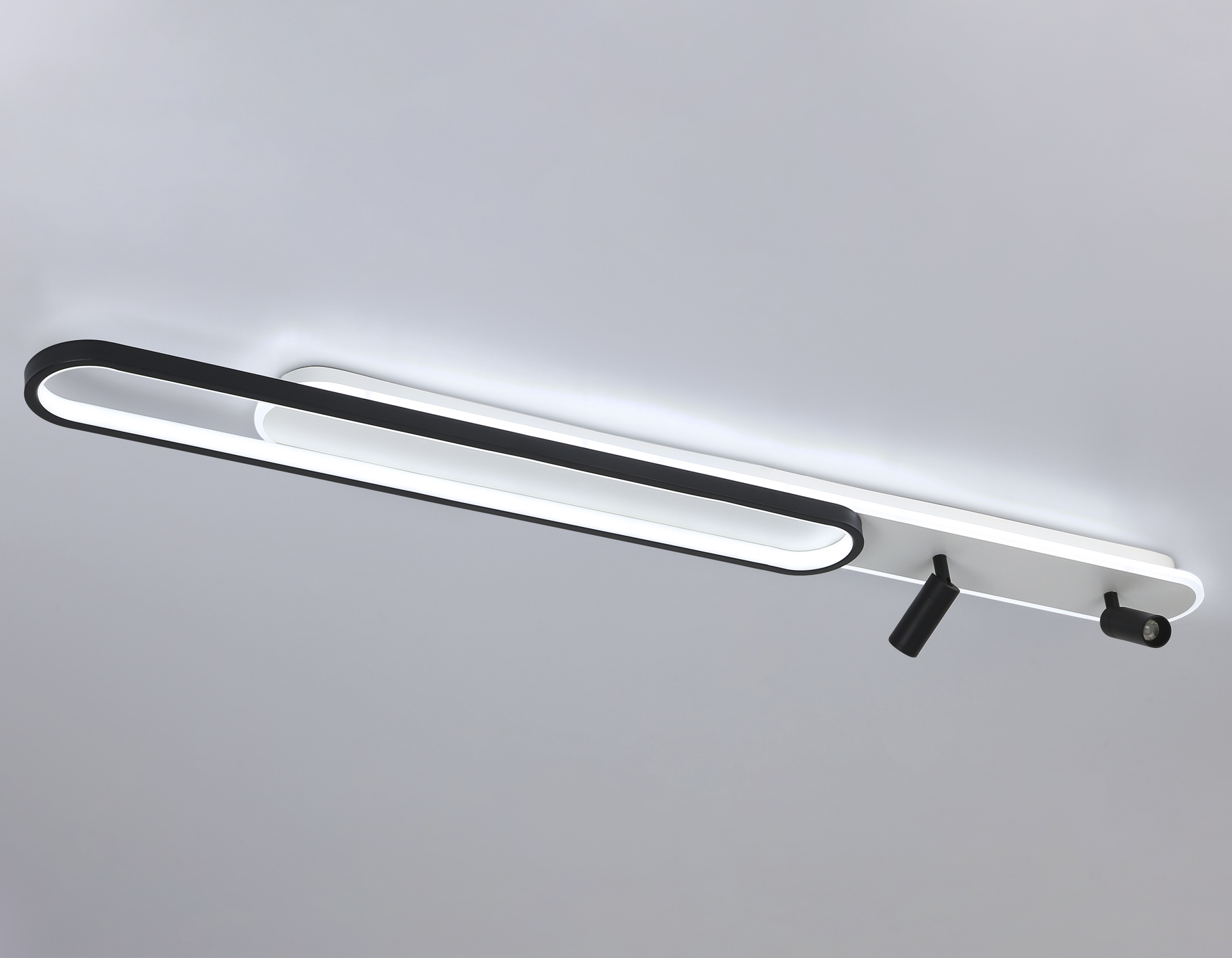 FL5111/2+2 WH/BK белый/черный 92W 3000K/4200K/6400K+4200K 1200*120*110 (ПДУ ИК)