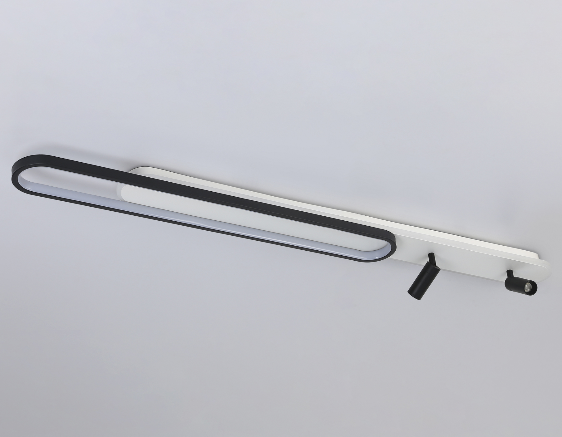 FL5111/2+2 WH/BK белый/черный 92W 3000K/4200K/6400K+4200K 1200*120*110 (ПДУ ИК)