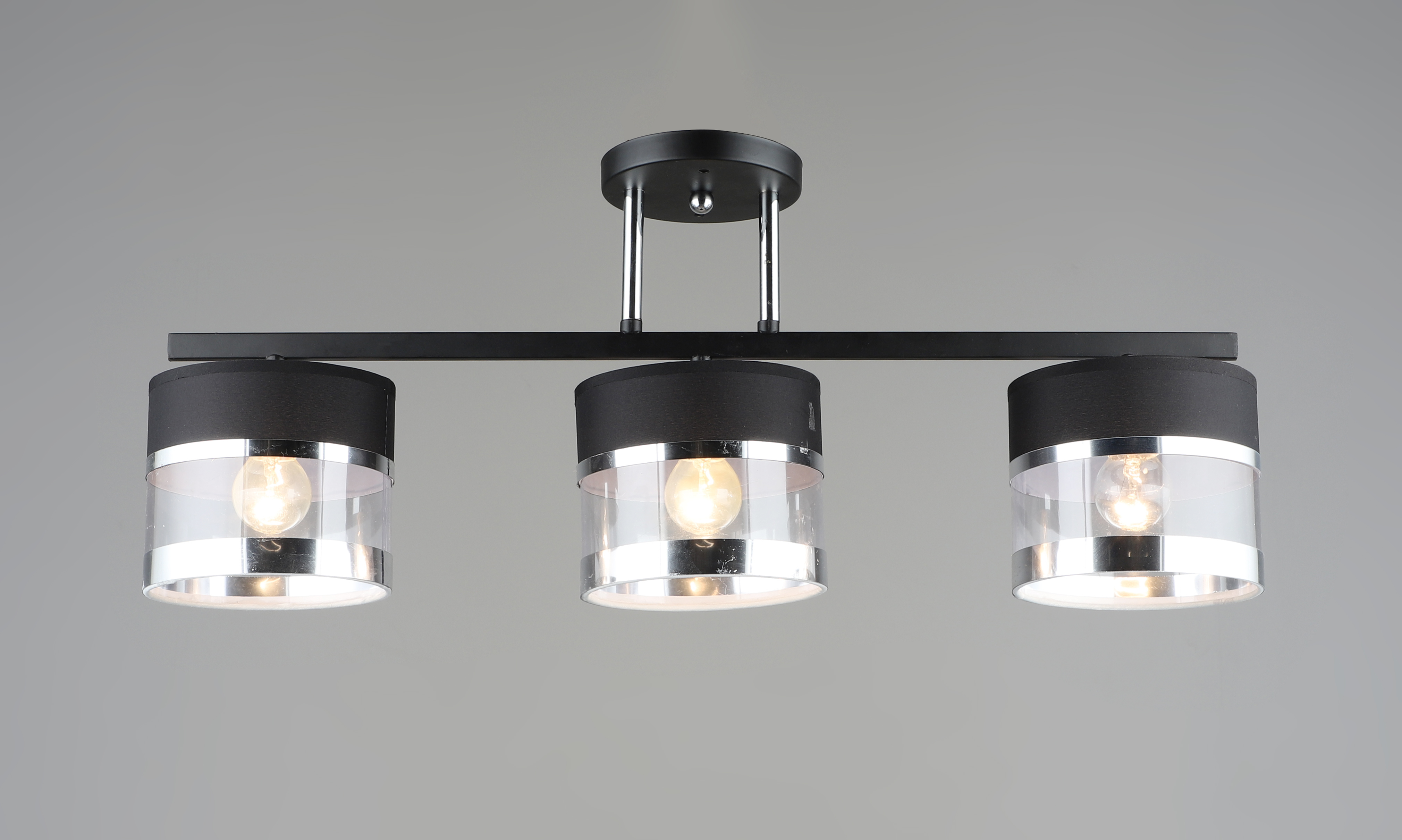 Потолочная люстра SL7996-3 BK+CR 000060450