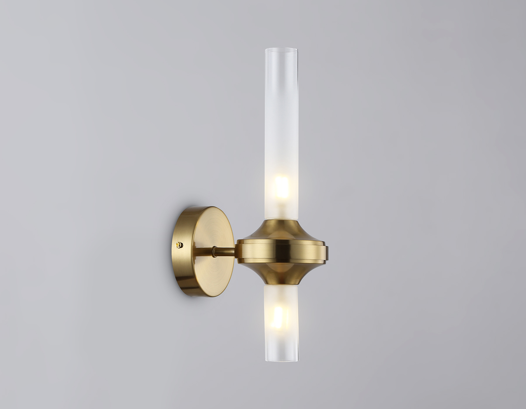 LH55362/2 BS/CL латунь/прозрачный G9/2 max 30W 150*100*320