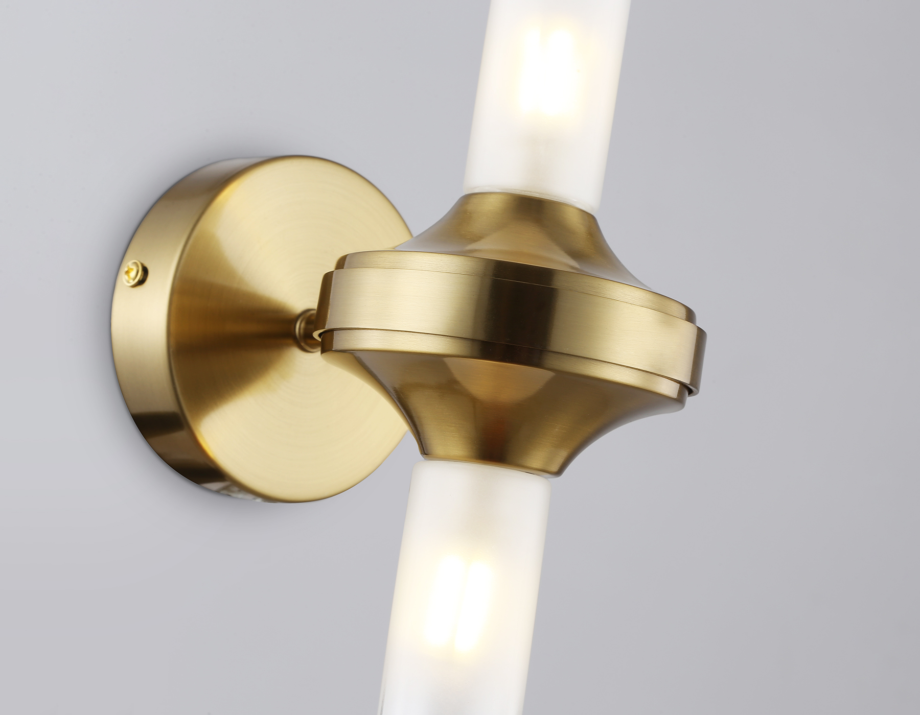 LH55362/2 BS/CL латунь/прозрачный G9/2 max 30W 150*100*320