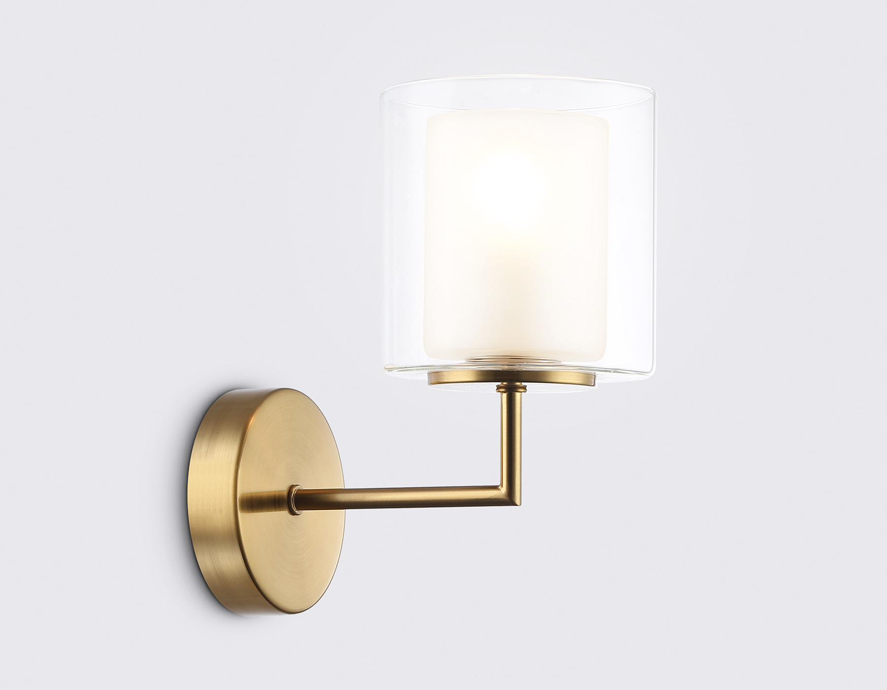 LH56015 BS/FR латунь/белый матовый E14 max 40W 190*120*220