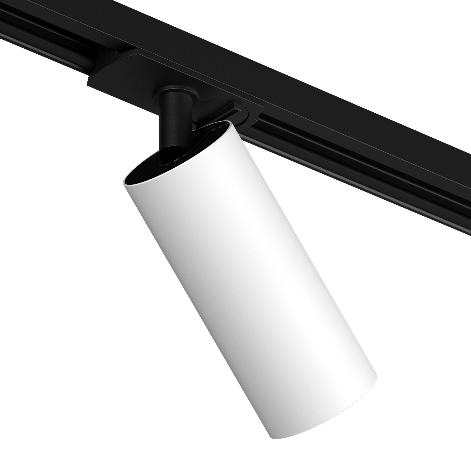 DK6060-BW+BK Трековый светильник IP 20, 15 Вт, GU10, черный с белым, алюминий