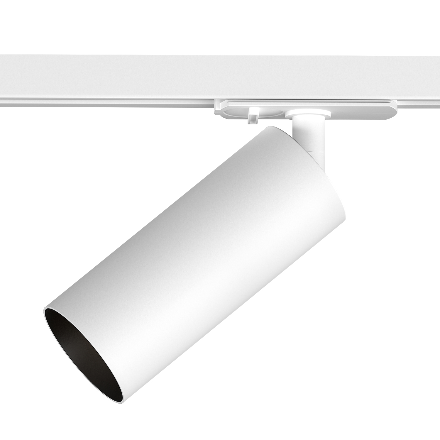 DK6060-BW+WH Трековый светильник IP 20, 15 Вт, GU10, белый с черным, алюминий