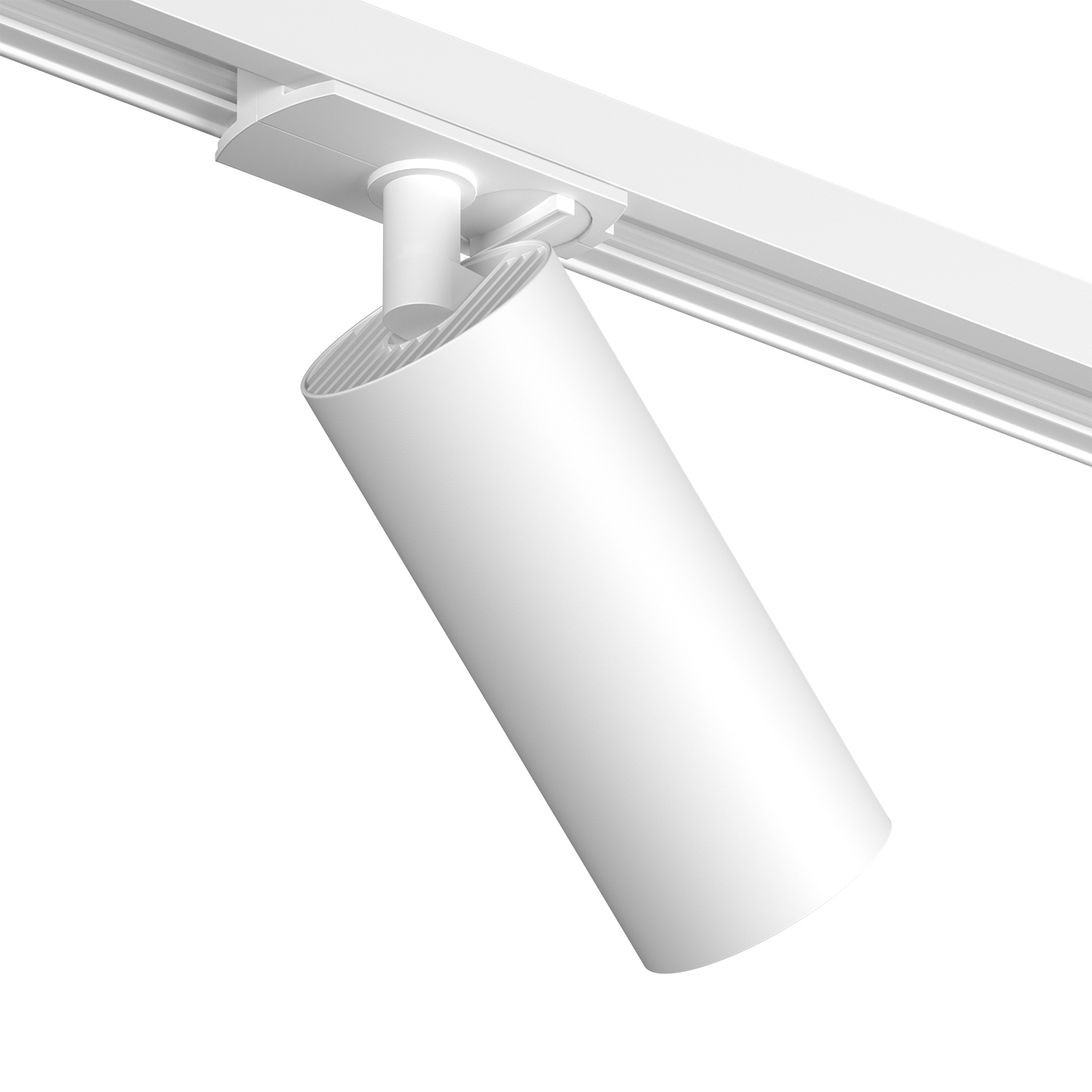 DK6060-BW+WH Трековый светильник IP 20, 15 Вт, GU10, белый с черным, алюминий