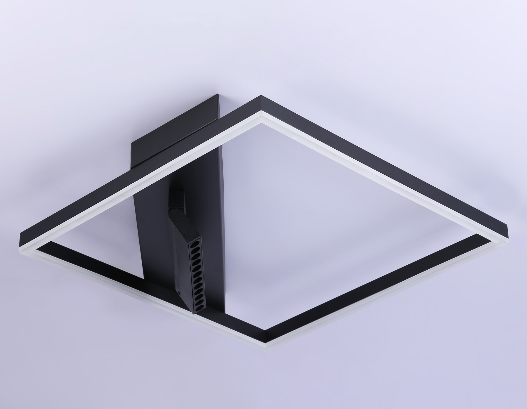 FL51466/1+1 BK черный 85W 3000K-6400K+4200K 600*600*110 (ПДУ РАДИО 2.4G)