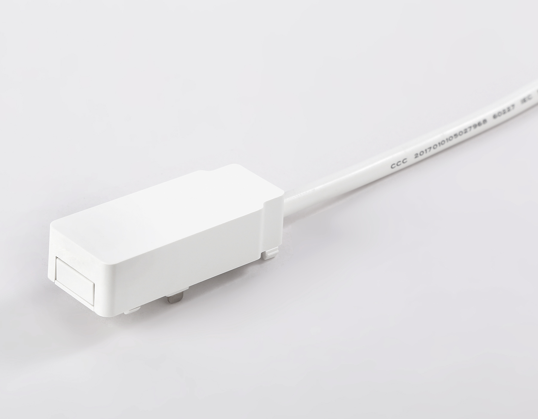 GV1261 WH белый ввод питания для шинопровода IP20 48V 60*26*16