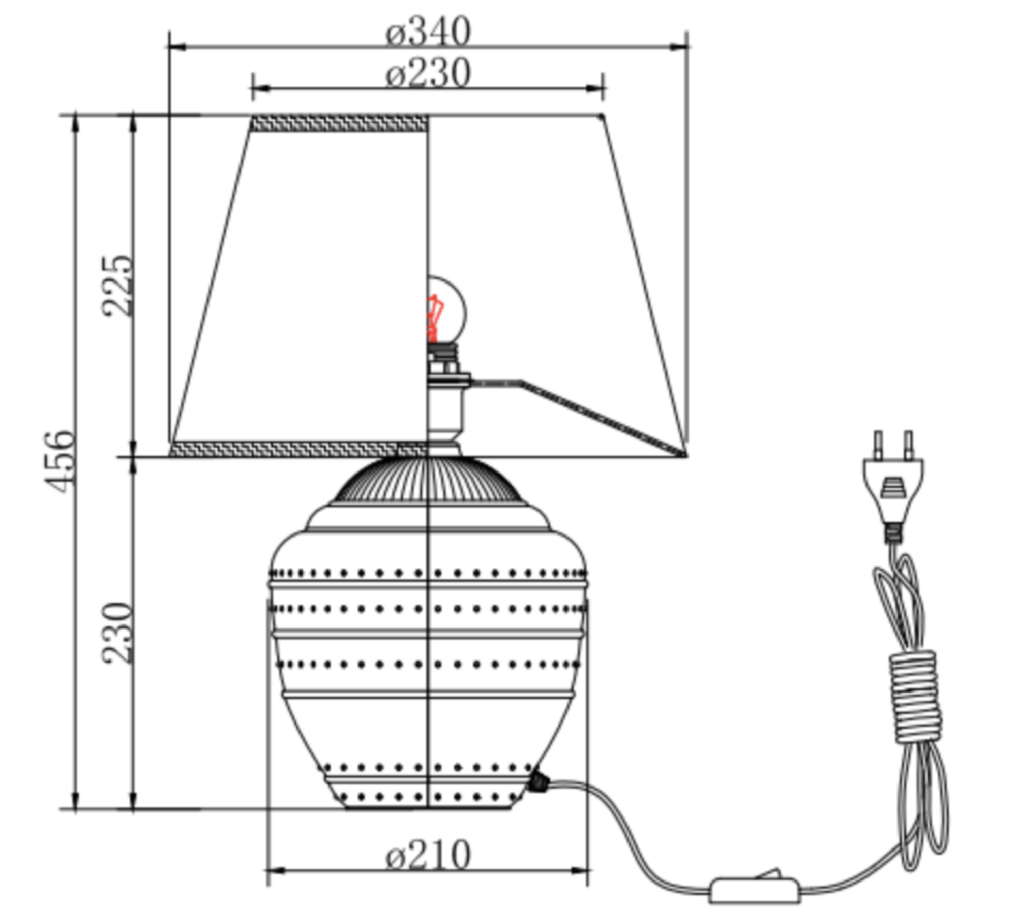 Настольный светильник Freya FR5109TL-01W