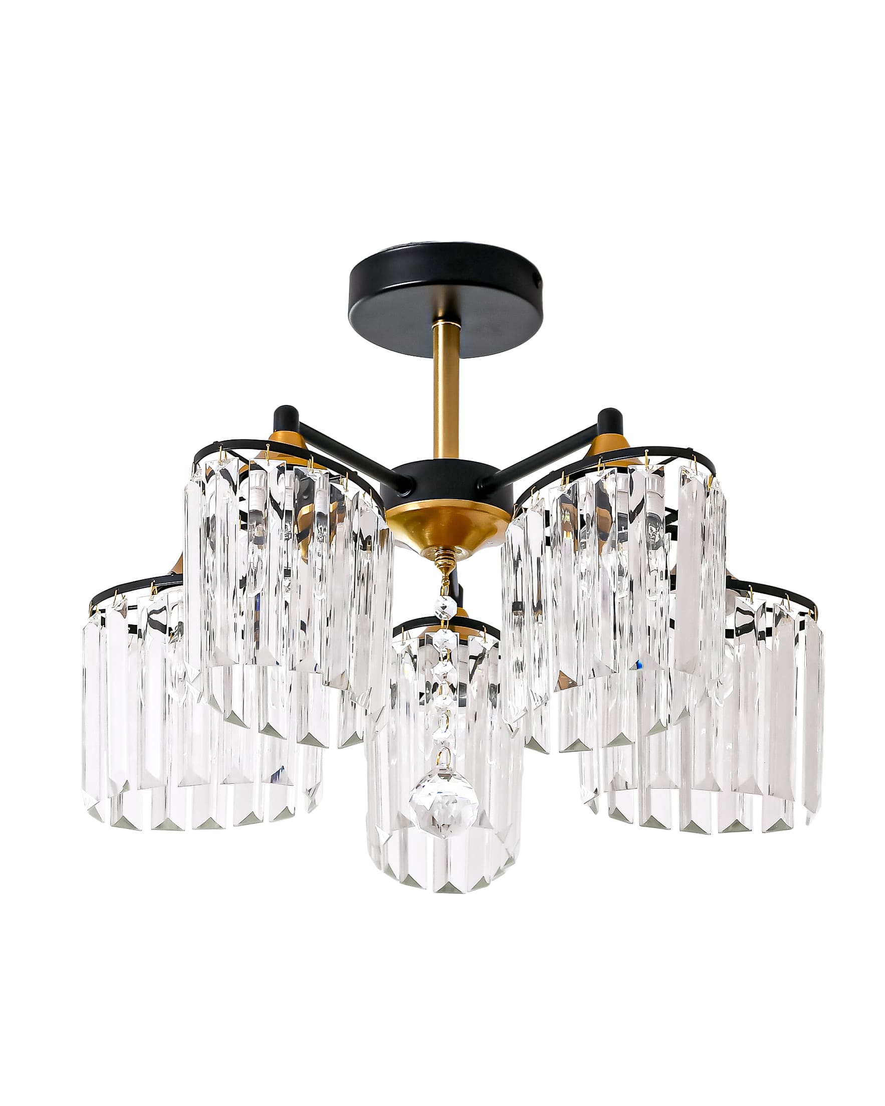 Потолочная люстра SL7884-5 BK+FGD 000080210