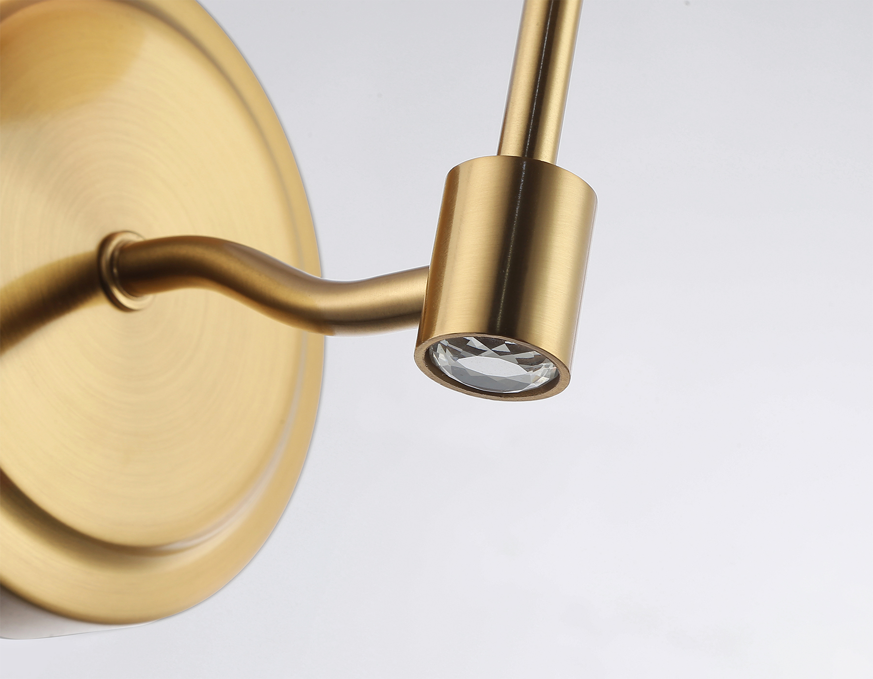 LH56056 BS/FR латунь/белый матовый E14 max 40W 160*120*280