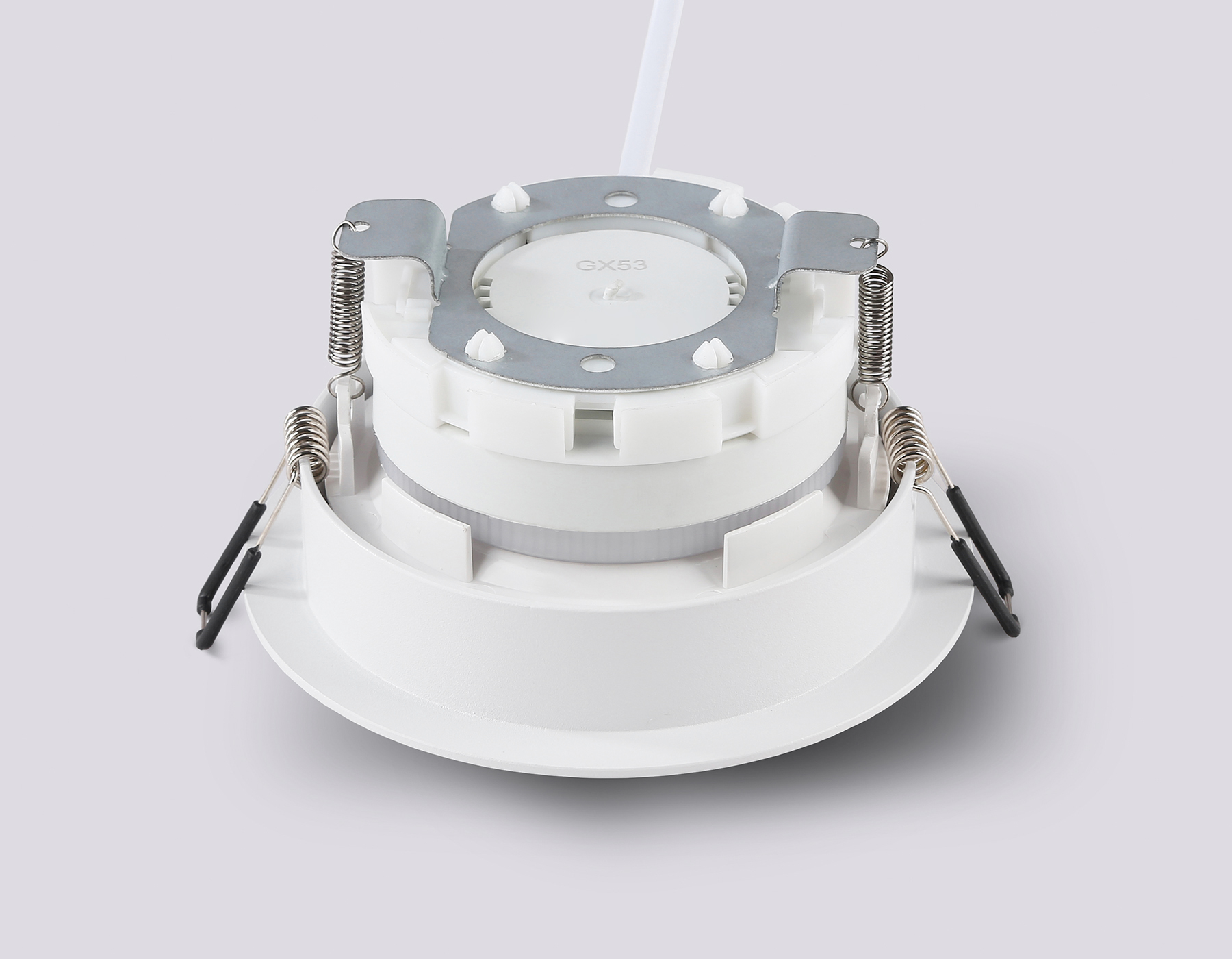 TN52335 SWH/GWH белый песок/белый глянец GX53 max 12W D115*25