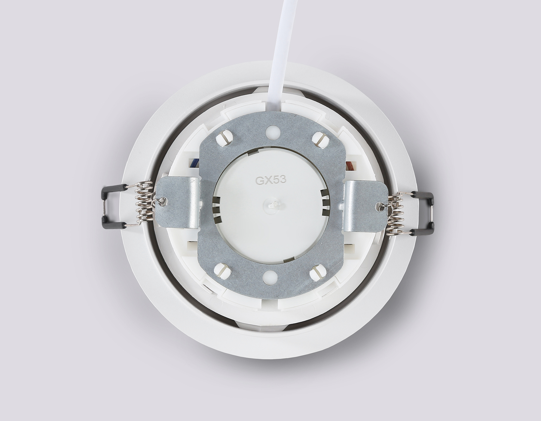 TN52335 SWH/GWH белый песок/белый глянец GX53 max 12W D115*25