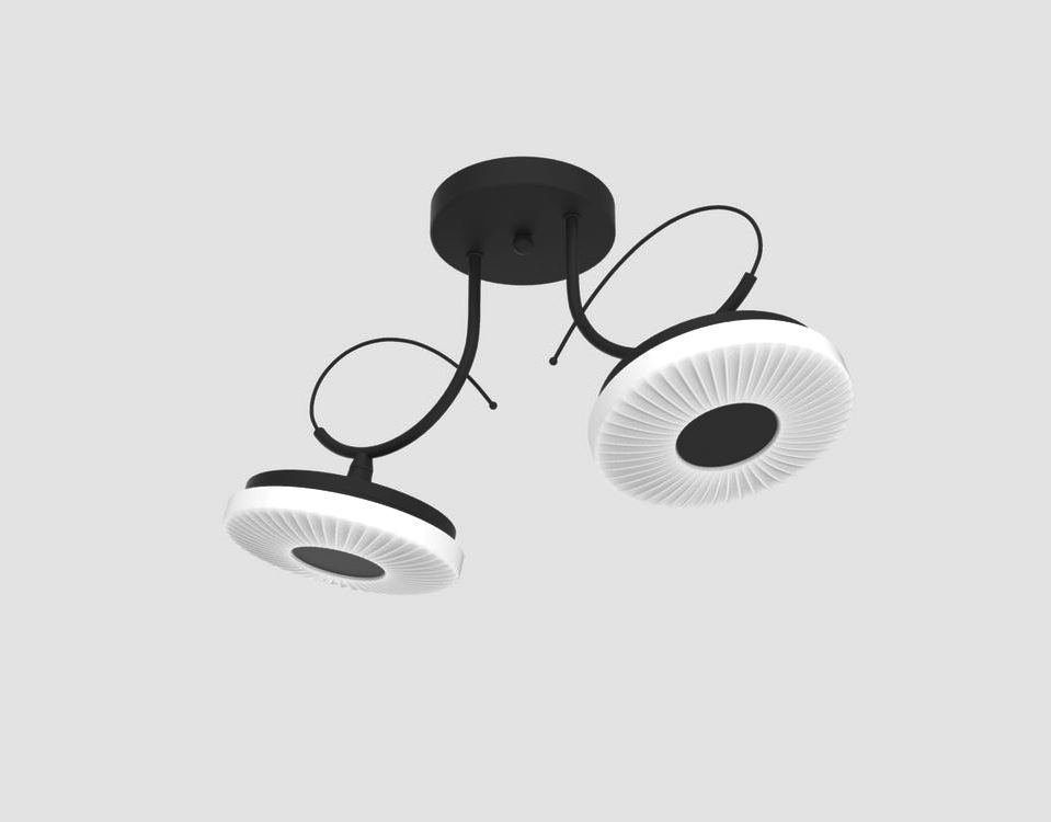 Потолочная люстра 060-L10 BK 000021569