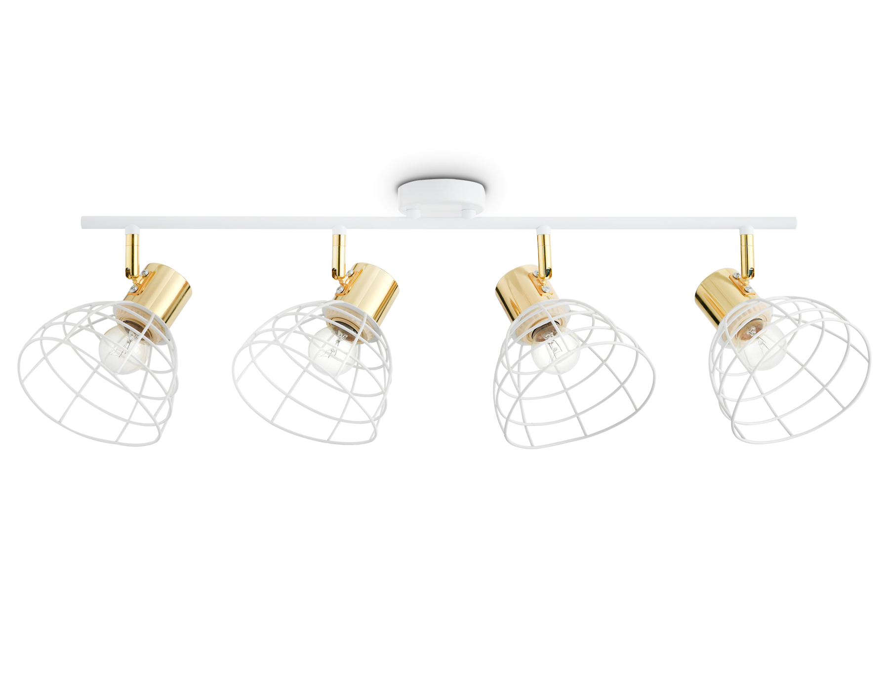 TR8603/4 WH/GD белый/золото E27*4 max 40W 465*154*230