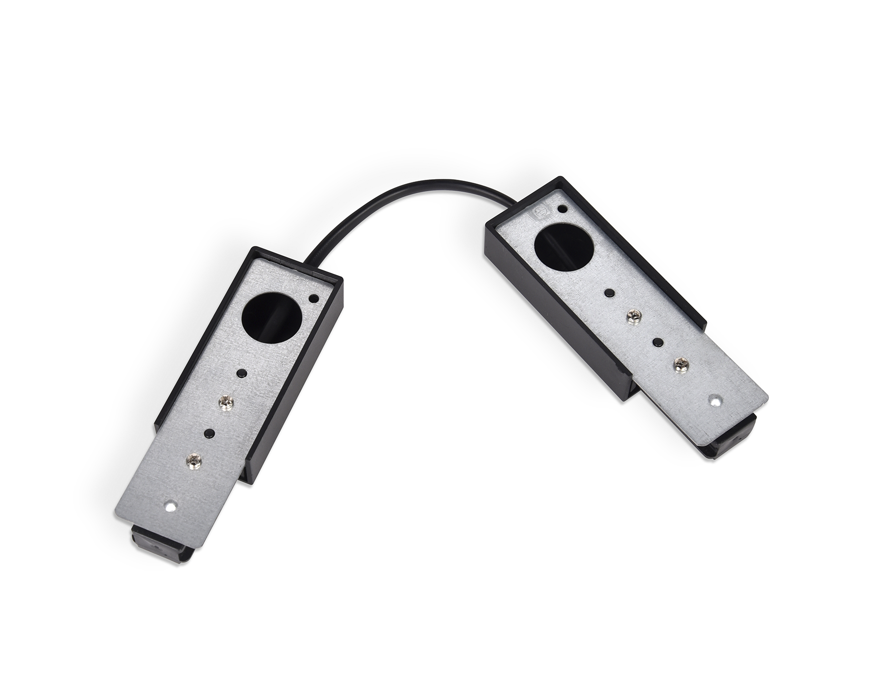 GL7088 BK черный коннектор гибкий однофазный для соединения трековых шинопроводов