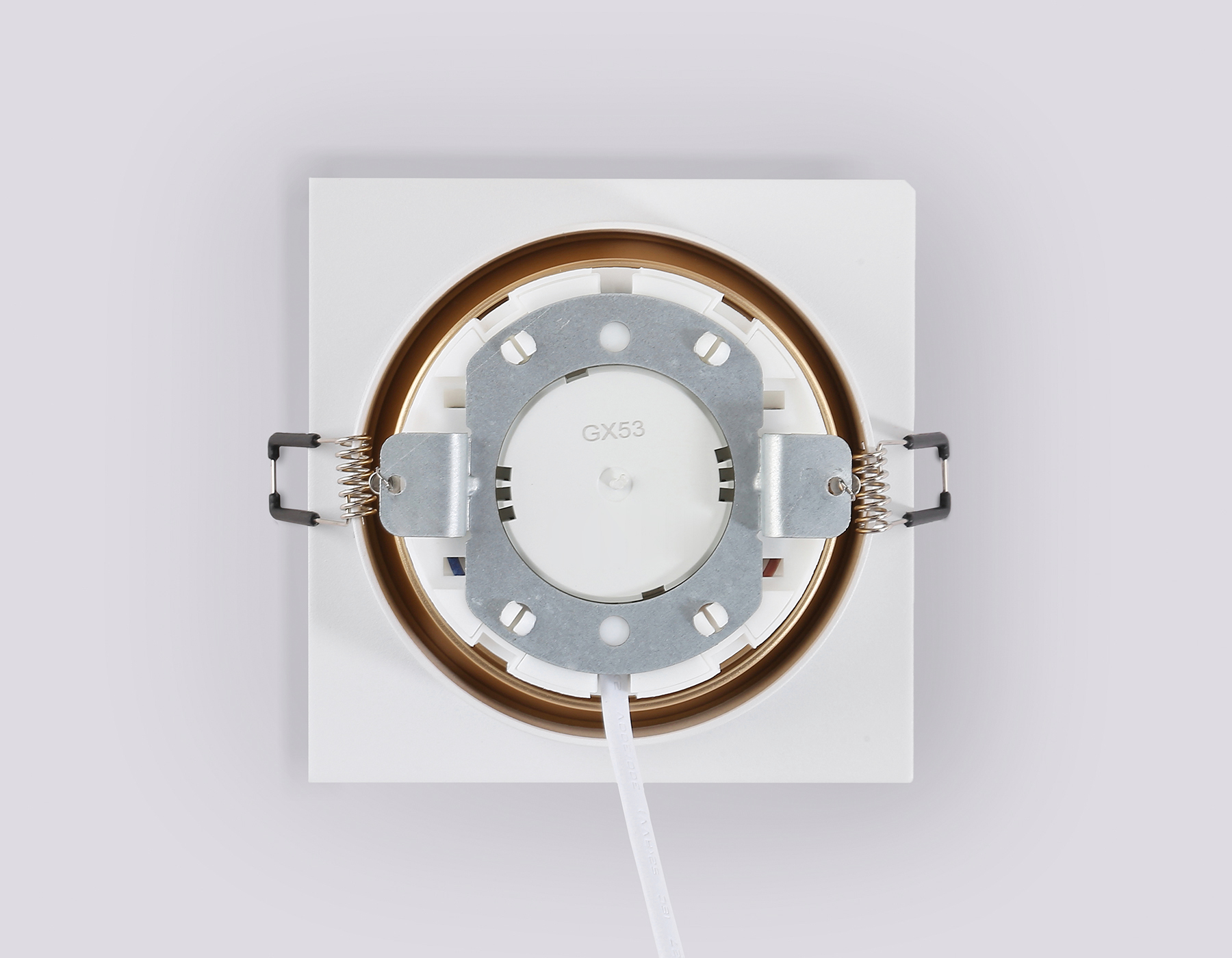 TN52338 SWH/SGD белый песок/золото песок GX53 max 12W 115*115*25