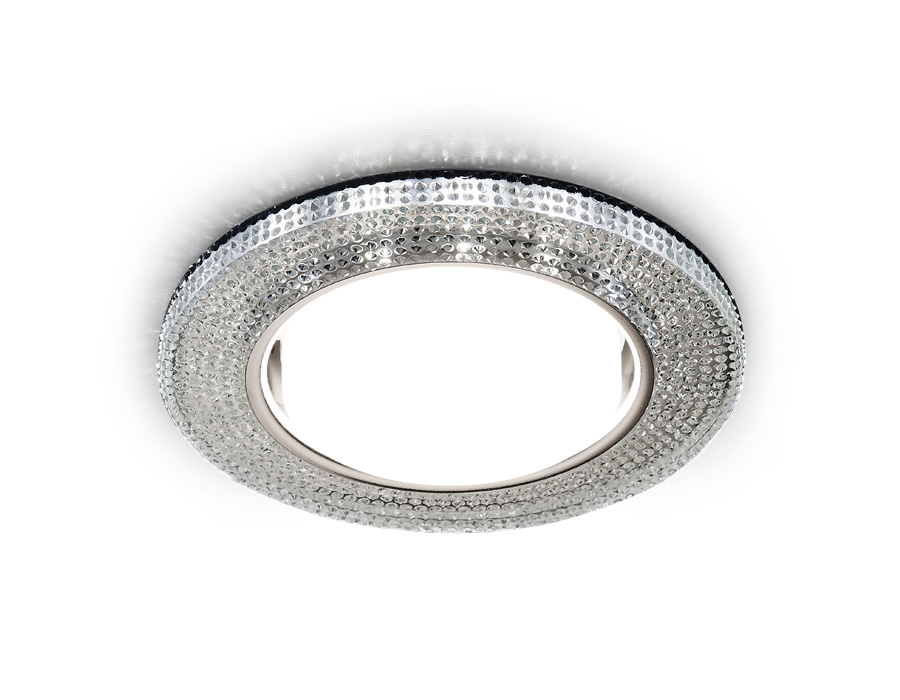 G290 CH хром/прозрачный GX53+3W(LED WHITE)