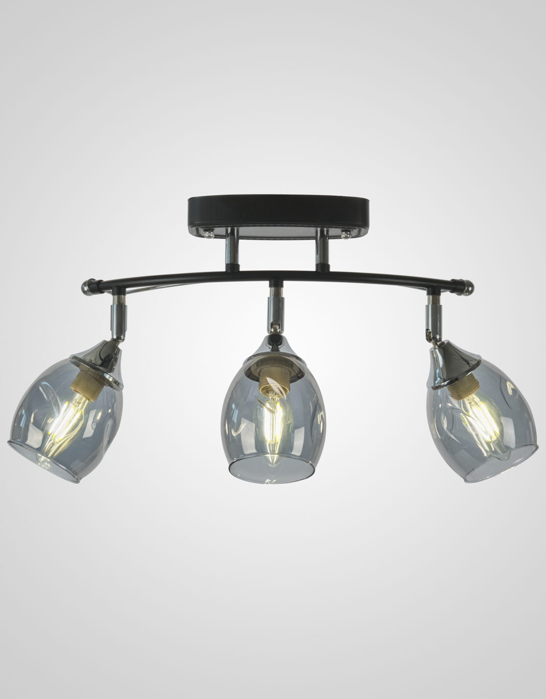 Настенный светильник P5888-3W BK+CR 000029150