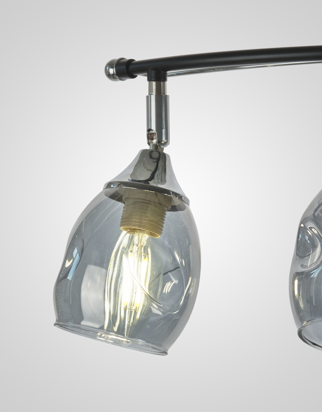 Настенный светильник P5888-3W BK+CR 000029150