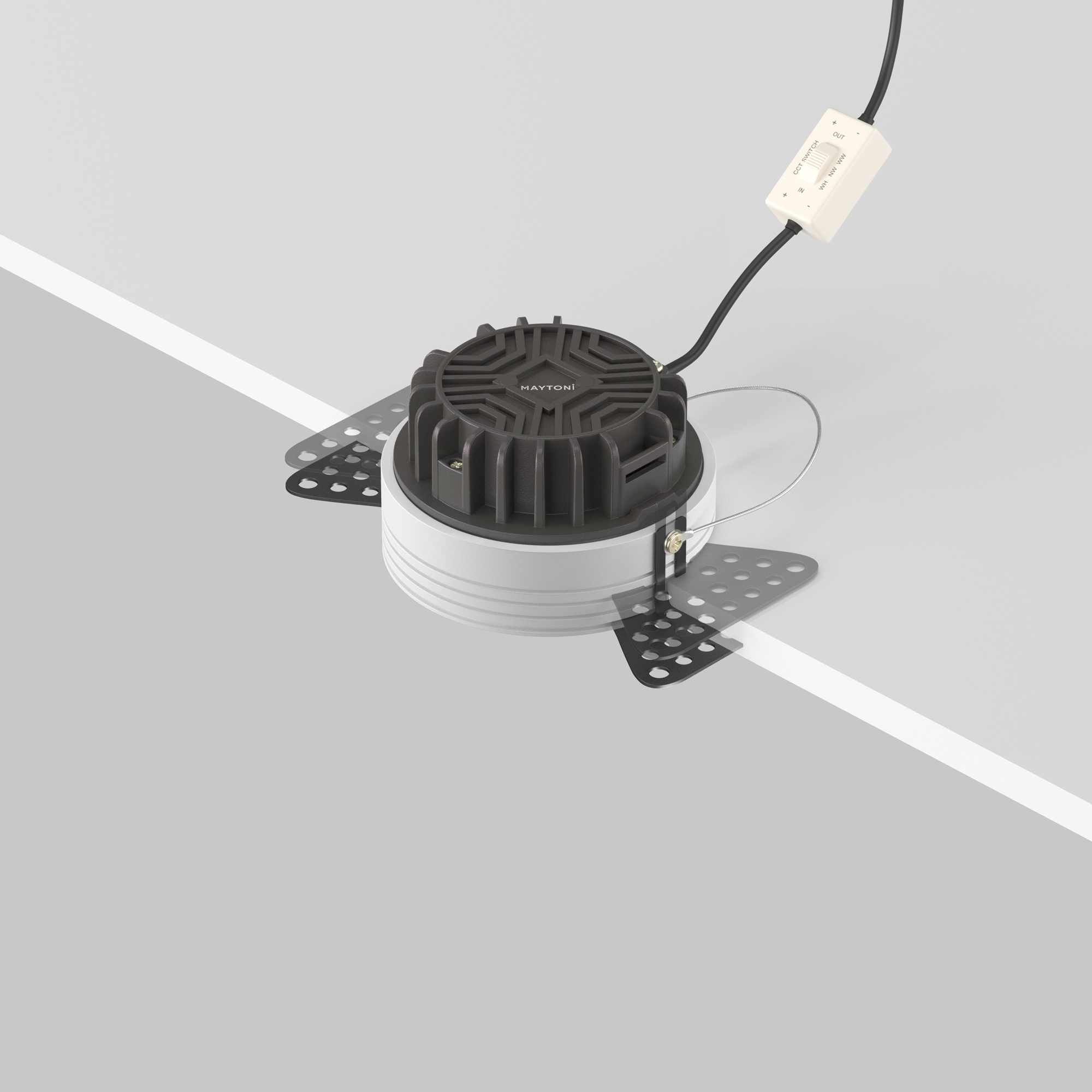 Встраиваемый светильник Technical DL055-8W3-4-6K-TRS-W