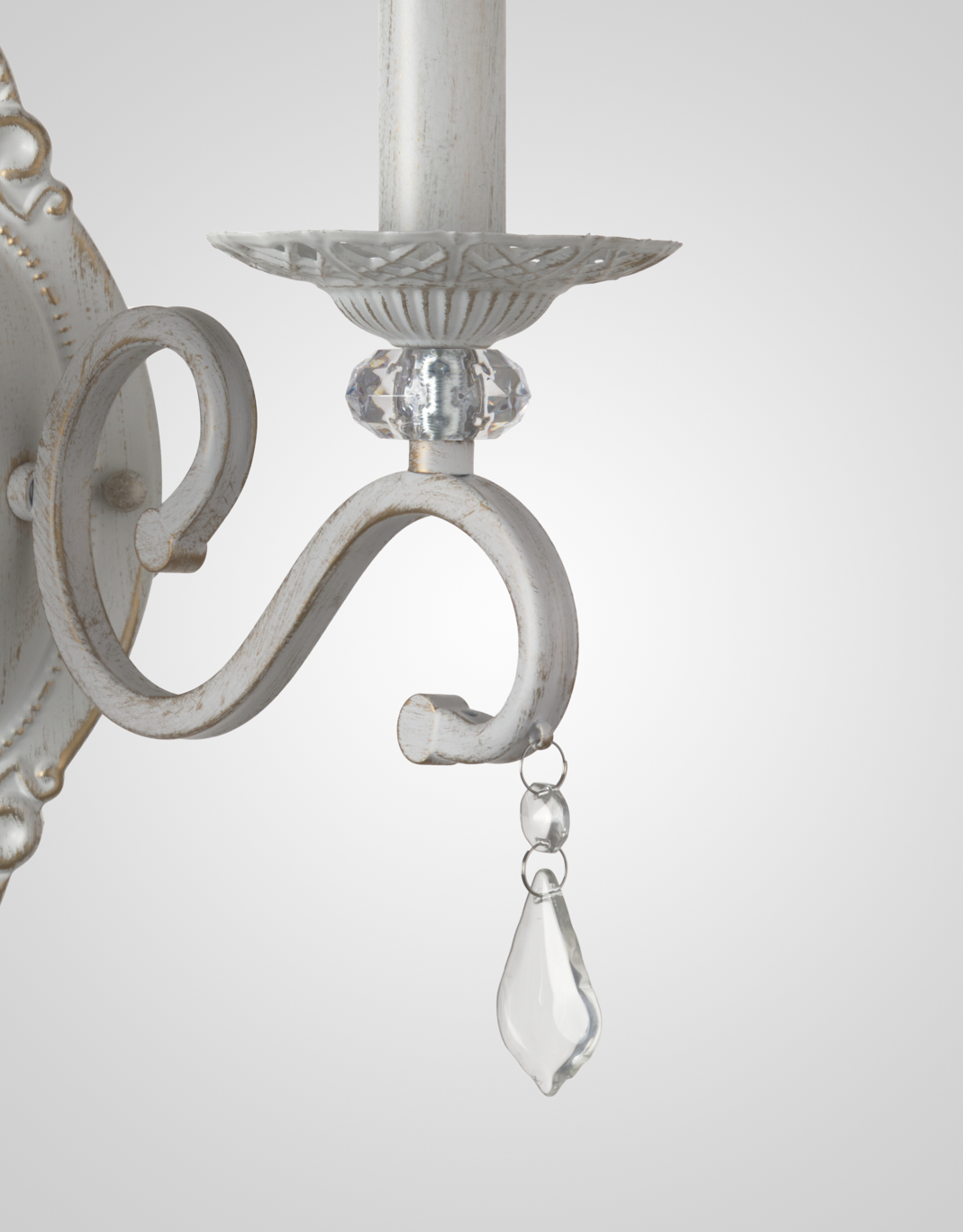 Настенный светильник P9680-2W WT+GD 000029196