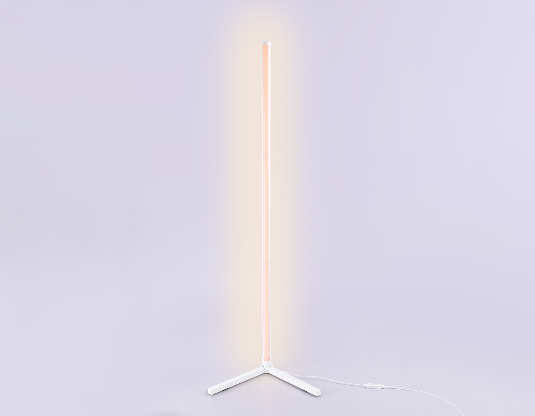 FL8020 WH белый LED 15W RGB D32*1250 (ПДУ РАДИО 2.4G)