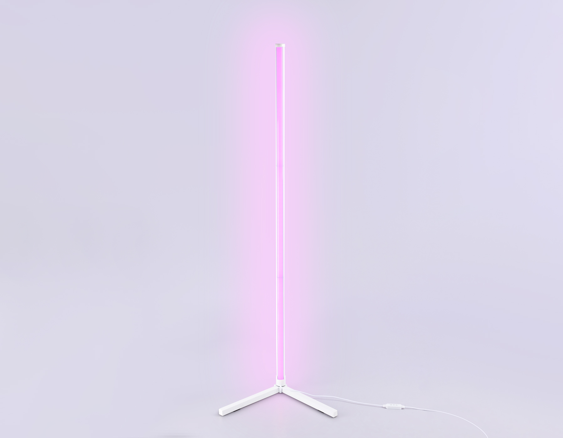 FL8020 WH белый LED 15W RGB D32*1250 (ПДУ РАДИО 2.4G)