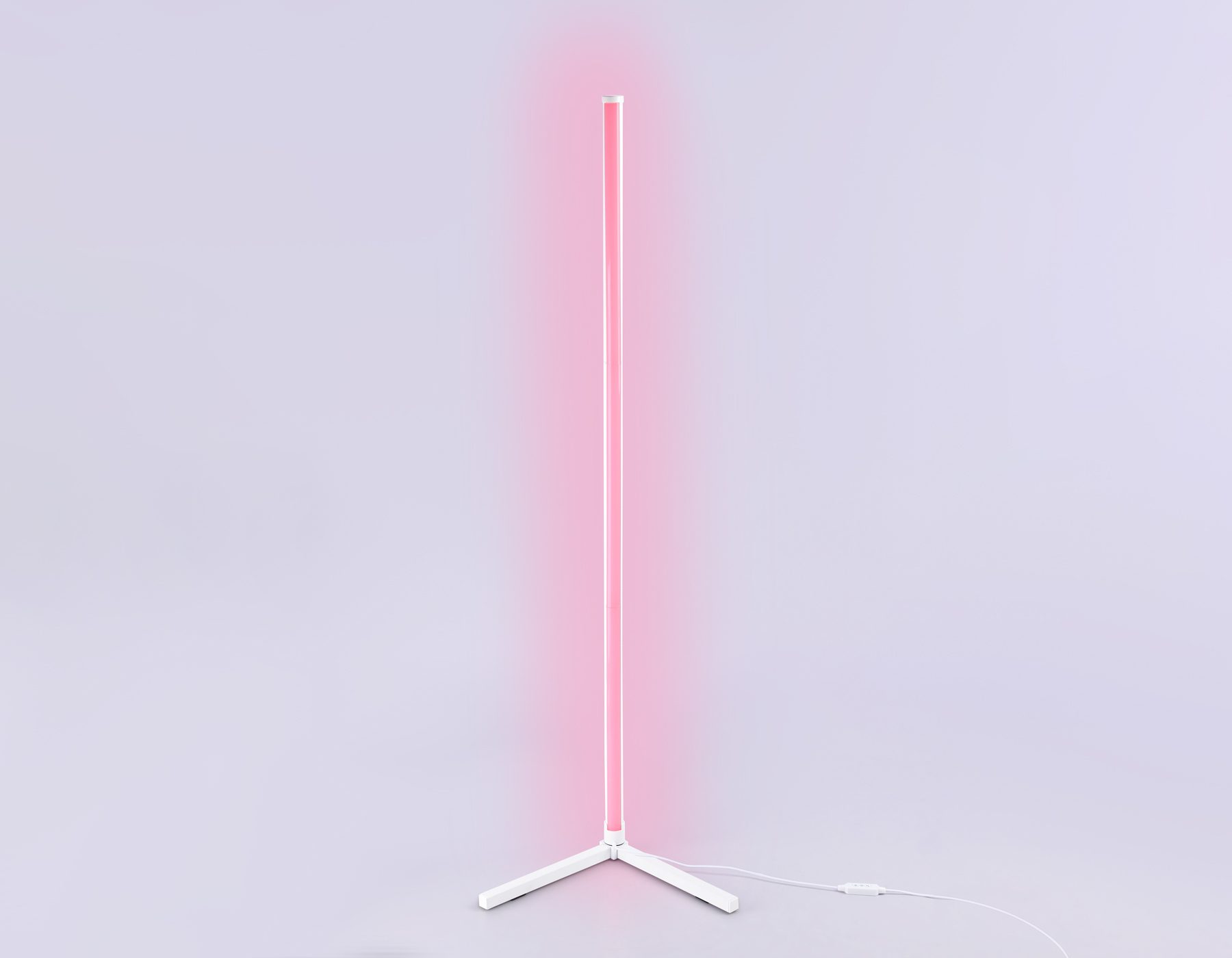 FL8020 WH белый LED 15W RGB D32*1250 (ПДУ РАДИО 2.4G)