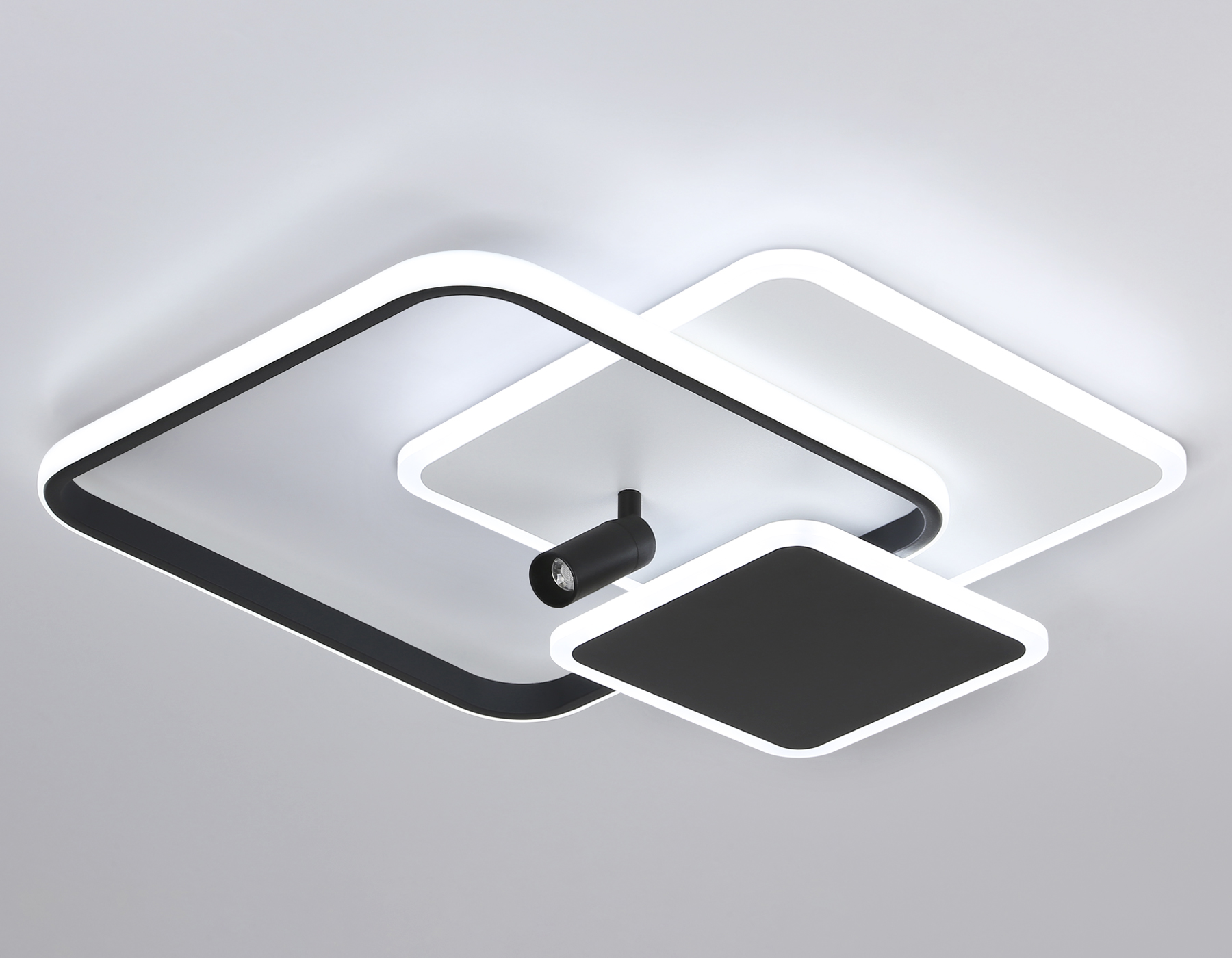 FL5120/3+1 WH/BK 83W белый/черный 3000K/4200K/6400K+4200K 517*482*110 (ПДУ ИК)