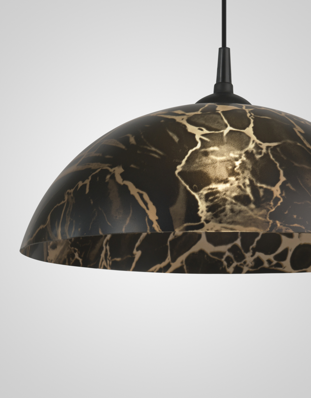 Подвесной светильник PL-012-1P-400 BK+GD 000069495