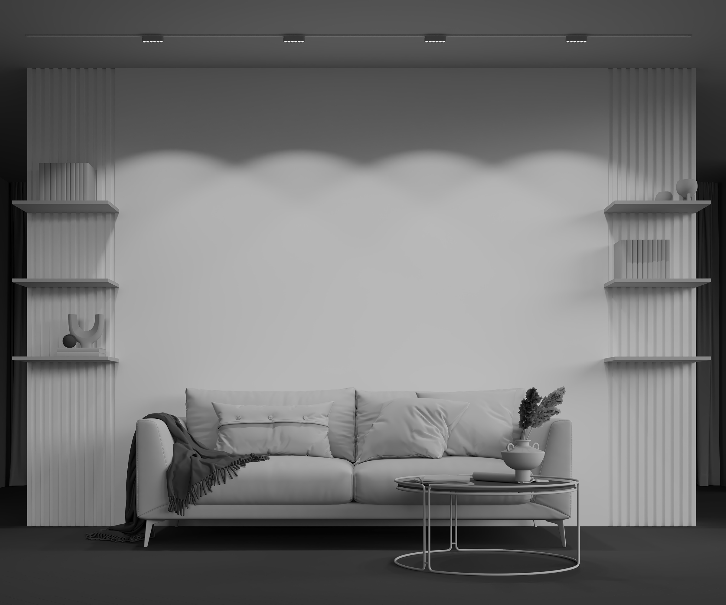 Трековый светильник Technical TR082-1-6W4K-M-W