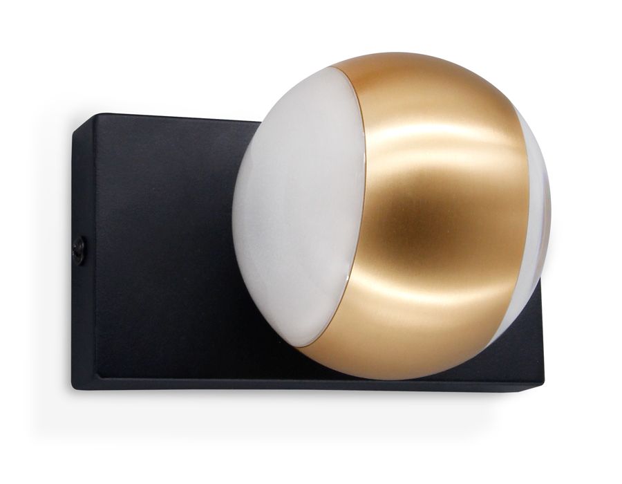 FW571 SBK/GD черный песок/золото G9 max 40W 100*70*85