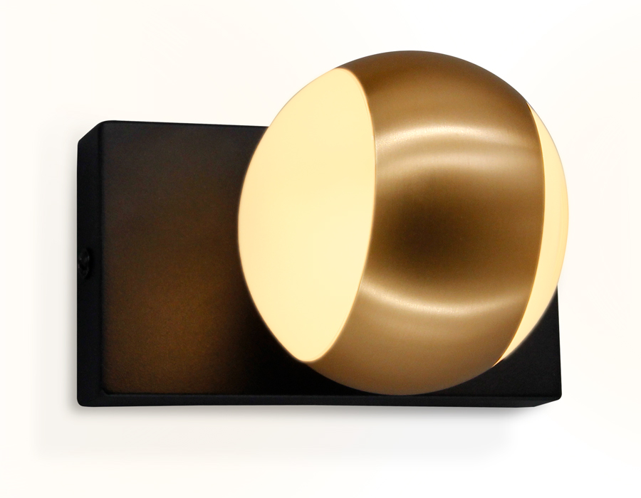 FW571 SBK/GD черный песок/золото G9 max 40W 100*70*85