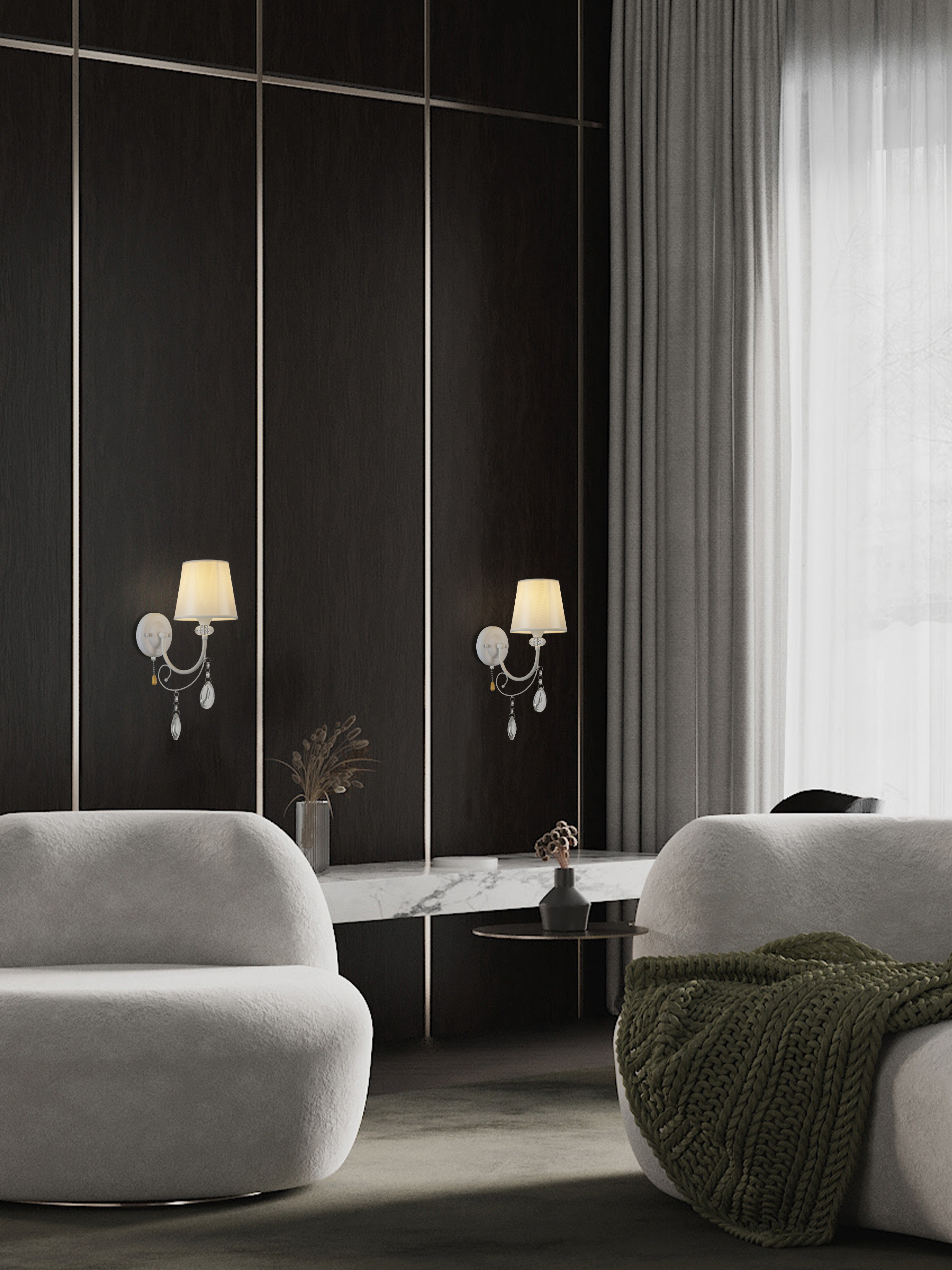 Настенный светильник P4735-1W WT 000056997