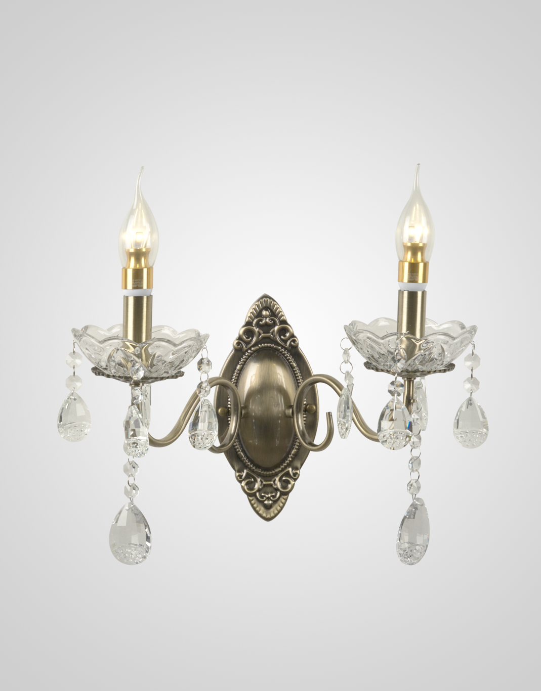 Настенный светильник P6797-2W AB 000029169