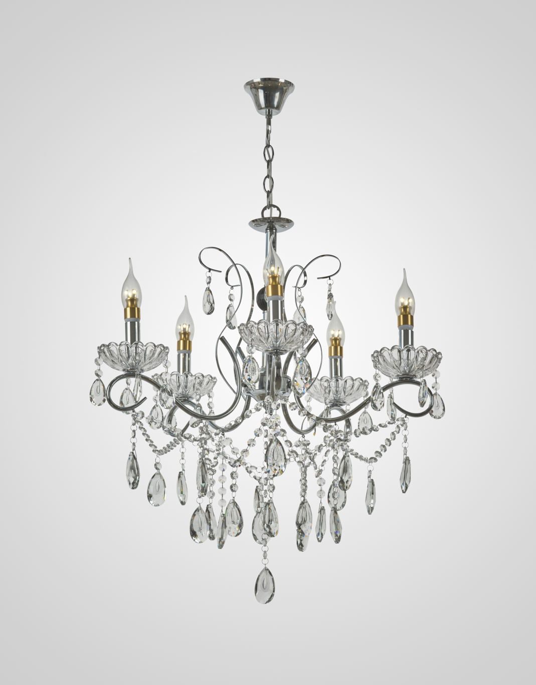 Подвесная люстра P6781-5 CR 000029173